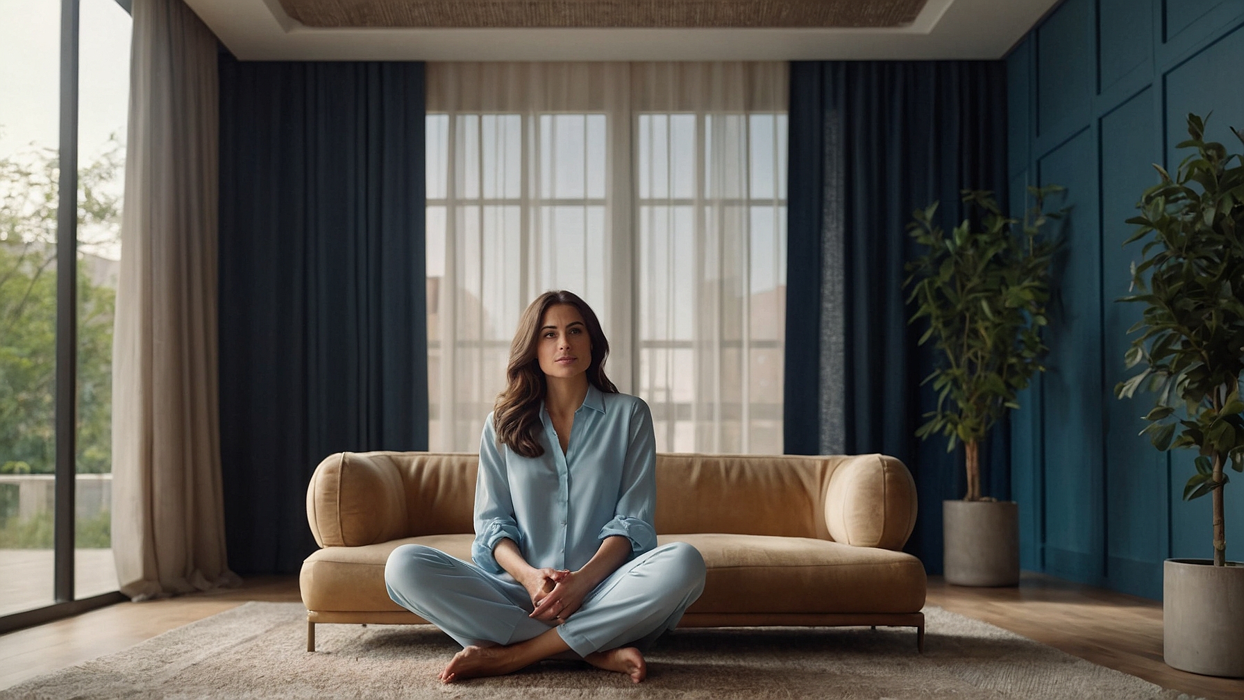 Best Calming Colors to Wear on Stressful Days - Clothes Color Guide