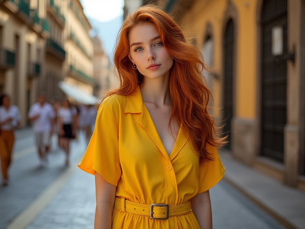 Yellow in Spanish Fashion