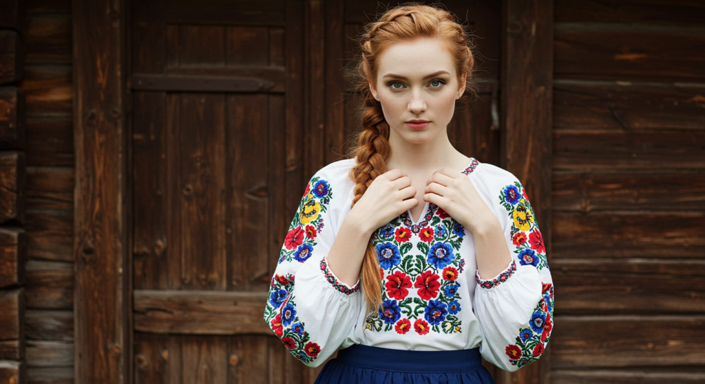 Exotic Elegance Eastern European Folk Prints