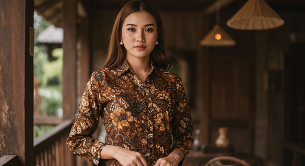 Exotic Elegance Indonesian Batik