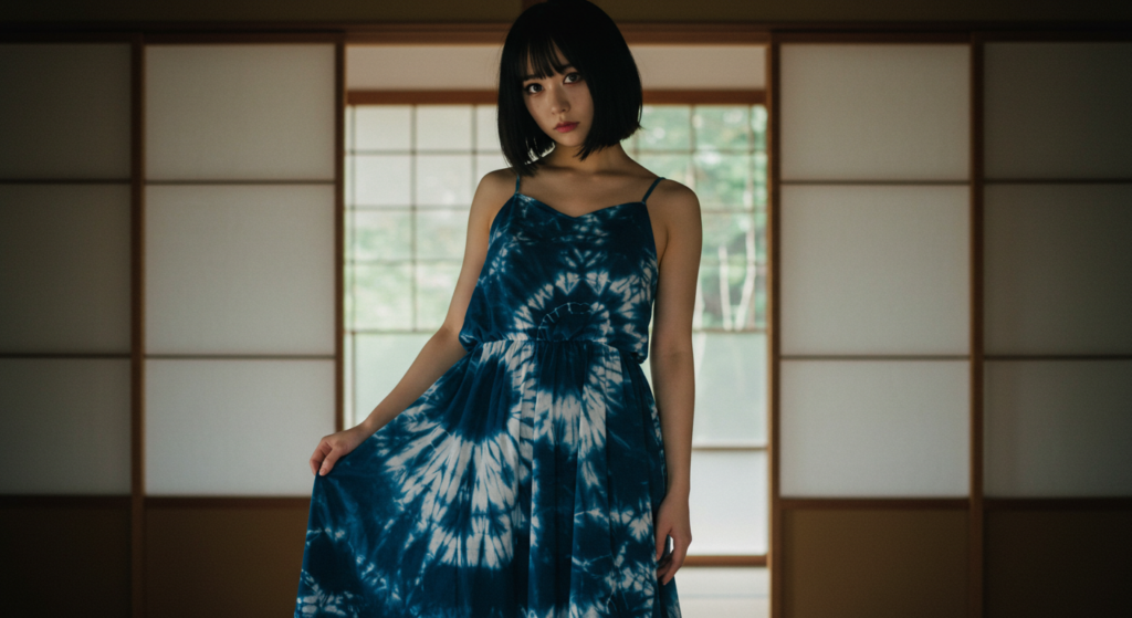 Exotic Elegance Japanese Shibori