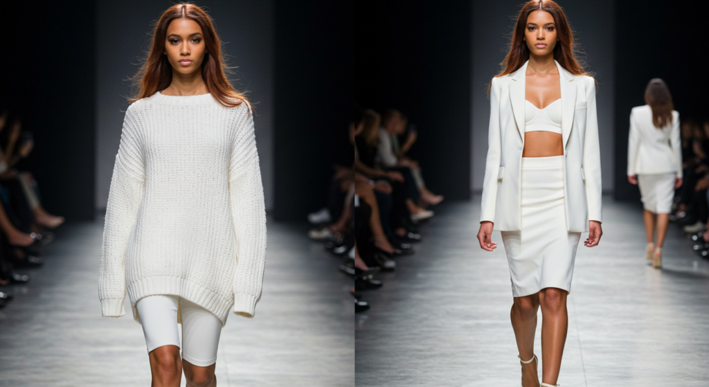 The Versatility of White in Wardrobe White in Different Silhouettes