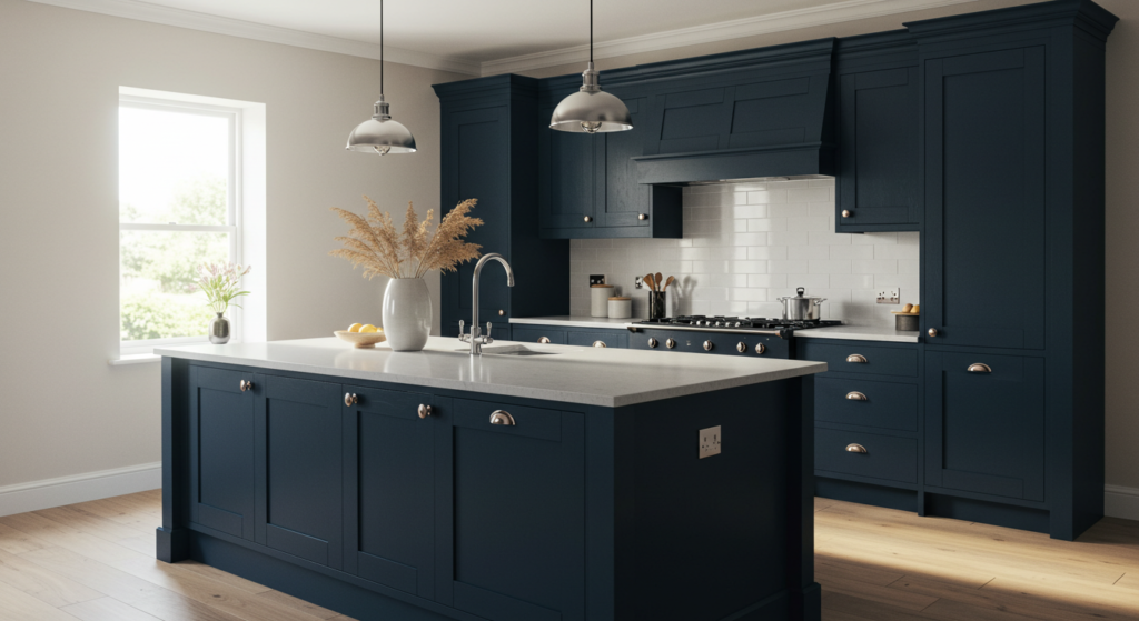 Colorful Cabinets Bold Hues to Spice Up Your Kitchen Bold Blue Cabinetry