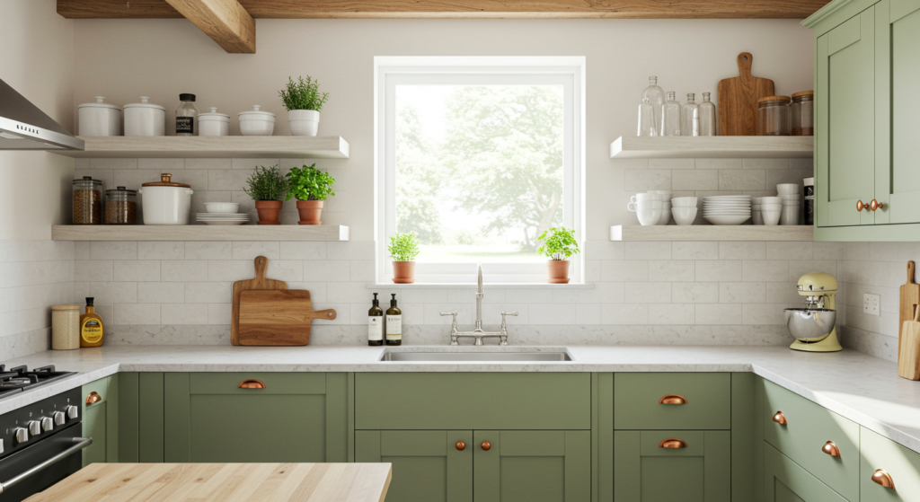 Colorful Cabinets Bold Hues to Spice Up Your Kitchen Lively Green Cabinets