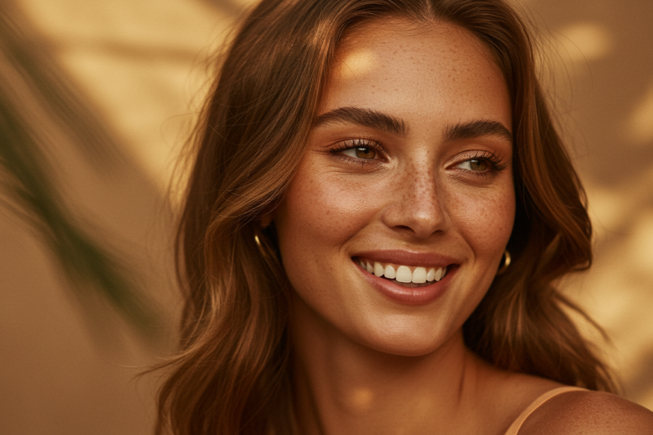 Fake Freckles Creating a Youthful, Sun Kissed Appearance