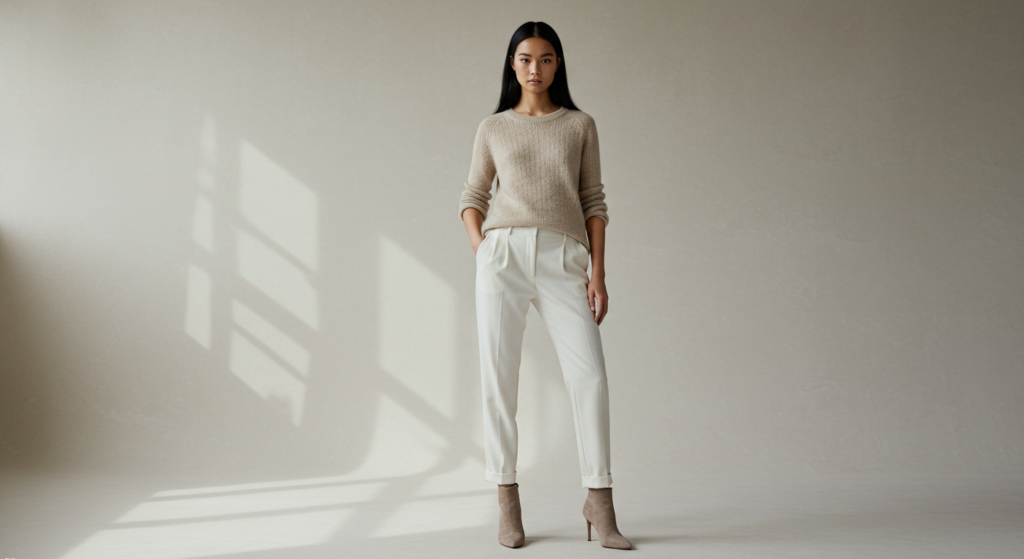 How to Create the Perfect Outfit for a First Date Mixing Neutrals for Effortless Chic