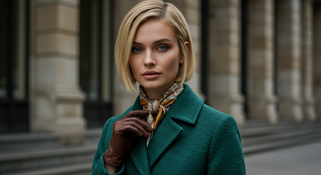 Layering With Color Jackets, Scarves, and Accessories Jackets as Focal Points