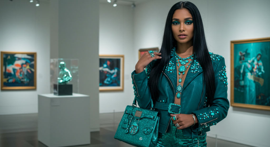 Luxury Accessories Colors Intriguing Teal & Turquoise