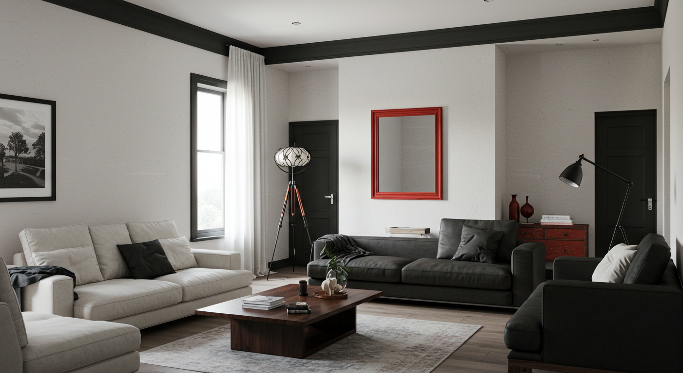 Making a Statement: Using Bold Decor Pieces in Neutral Rooms - Clothes ...