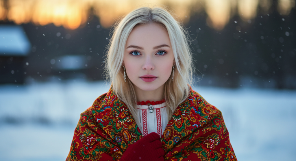 Traditional Russian Fashion Colors