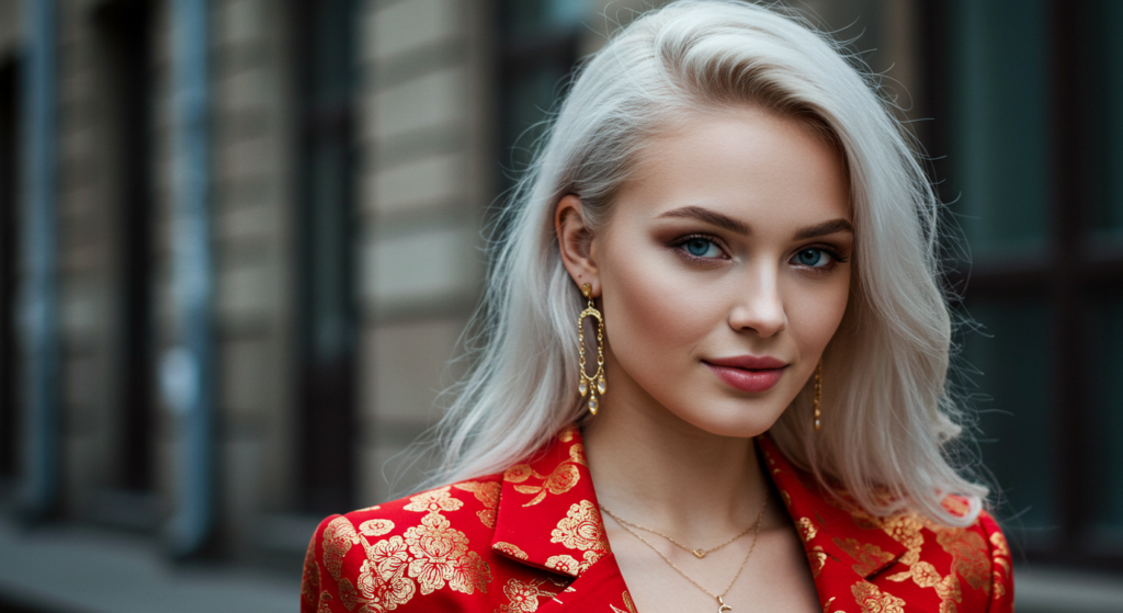 Traditional Russian Fashion Colors Confidence Through Color
