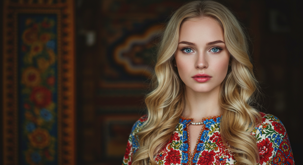 Traditional Russian Fashion Colors Patterns and Motifs