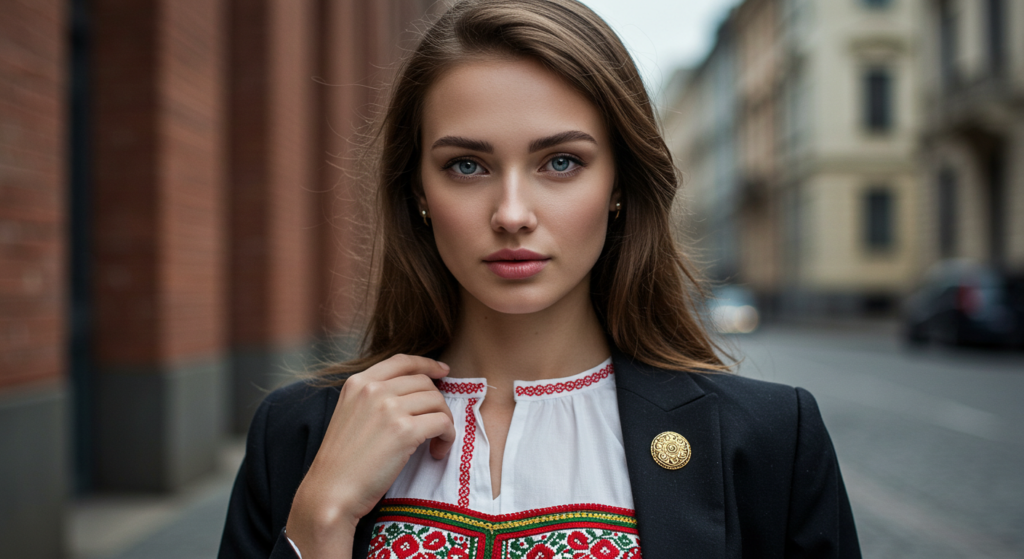 Traditional Russian Fashion Colors Traditional Meets Modern