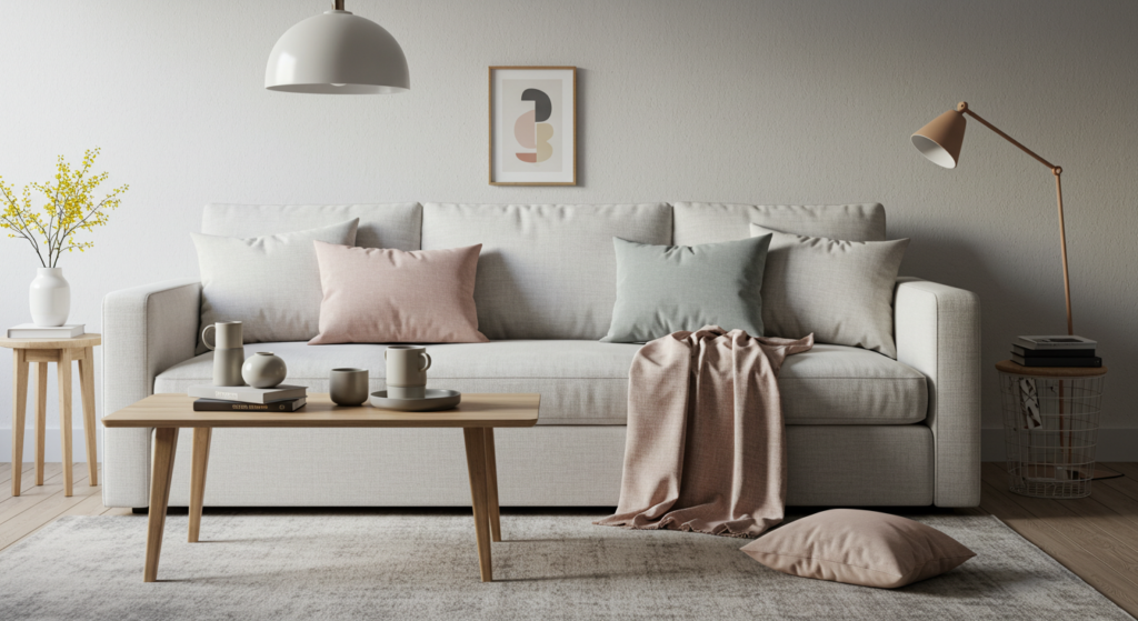 Sensory Colours Creating a Calming Home with Hue and Texture Subtle Layering with Accent Pieces