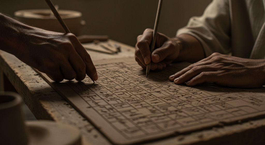 The Sumerian Civilization Clay Tablet Browns Writing and Record Keeping