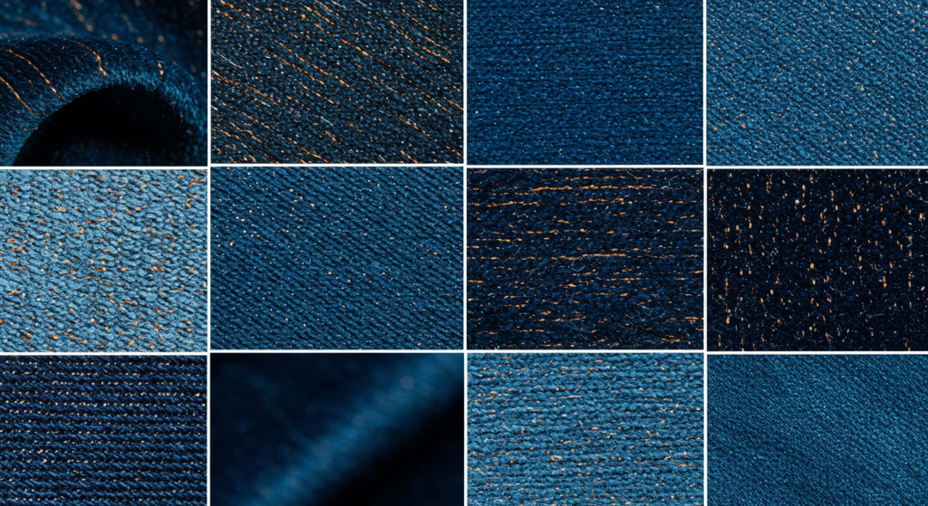 Bronze and Blue Choosing Fabrics That Make the Colors Sing