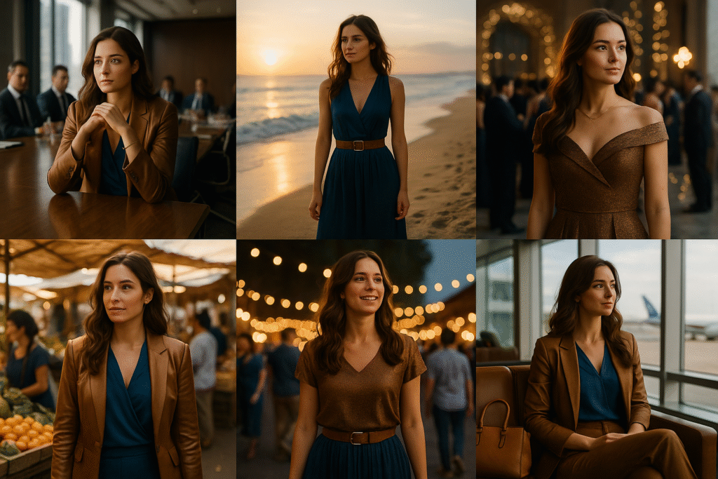 Bronze and Blue Situations Where Bronze and Blue Shine Brightest