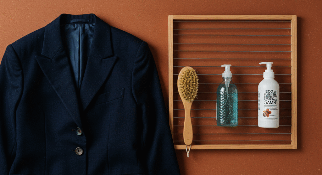 Bronze and Blue Sustainable Shopping and Care for Longevity
