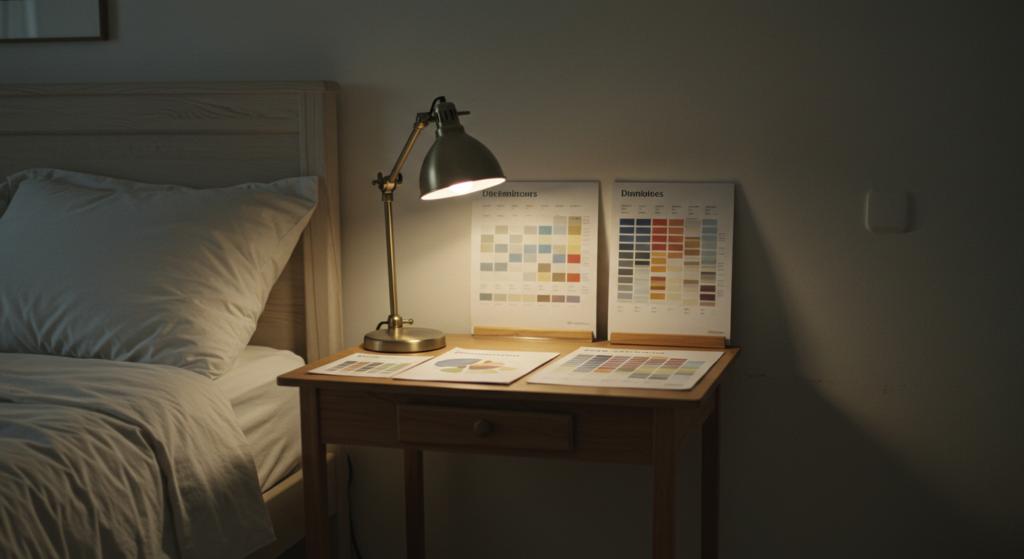 Calming Bedrooms Using Color Psychology for Restful Spaces Summary Table