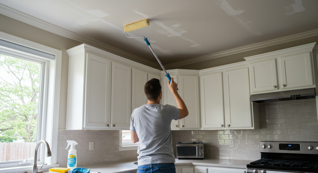 Ceiling Statements Painting the Fifth Wall for a Unique Look Maintenance and Touch Ups