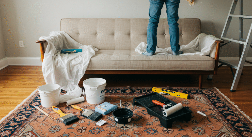 Ceiling Statements Painting the Fifth Wall for a Unique Look Preparing Your Canvas