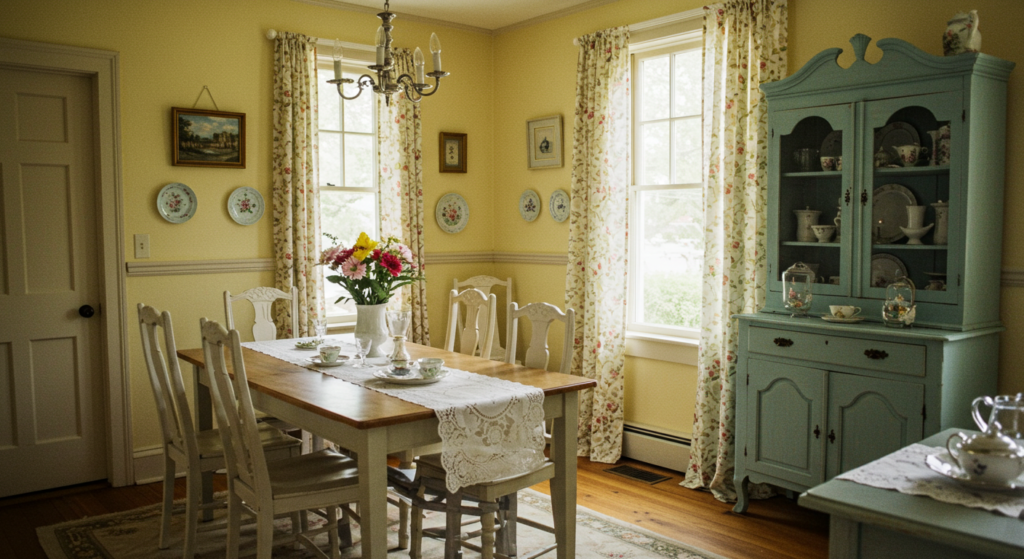 Choosing the Right Color for Your Dining Room Cozy Cottage Character