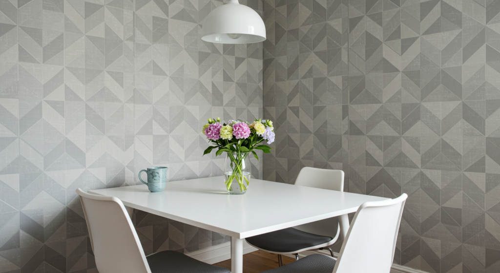 Choosing the Right Color for Your Dining Room Patterned Walls and Features
