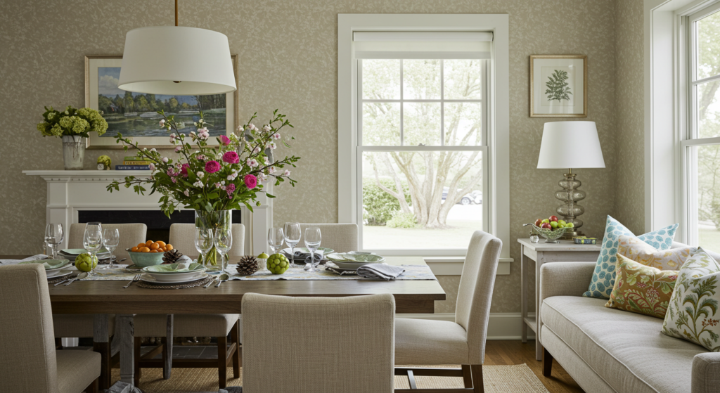 Choosing the Right Color for Your Dining Room Seasonal Adaptations