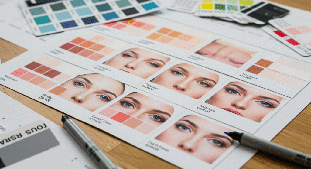 Choosing the Right Makeup Colors for Different Occasions Table