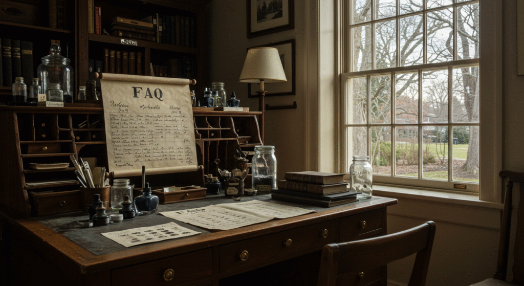 Colonial American Colors FAQ