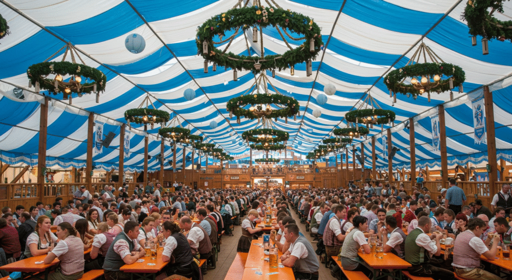 Germany’s Color Spectrum Bavarian Blue and White Regional Colors of Bavaria