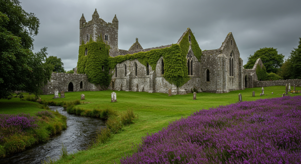 Ireland’s Lush Colors Historical Ties to Irish Monasteries