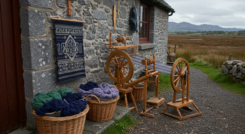 Ireland’s Lush Colors Irish Crafts, Textiles, and Color Representation