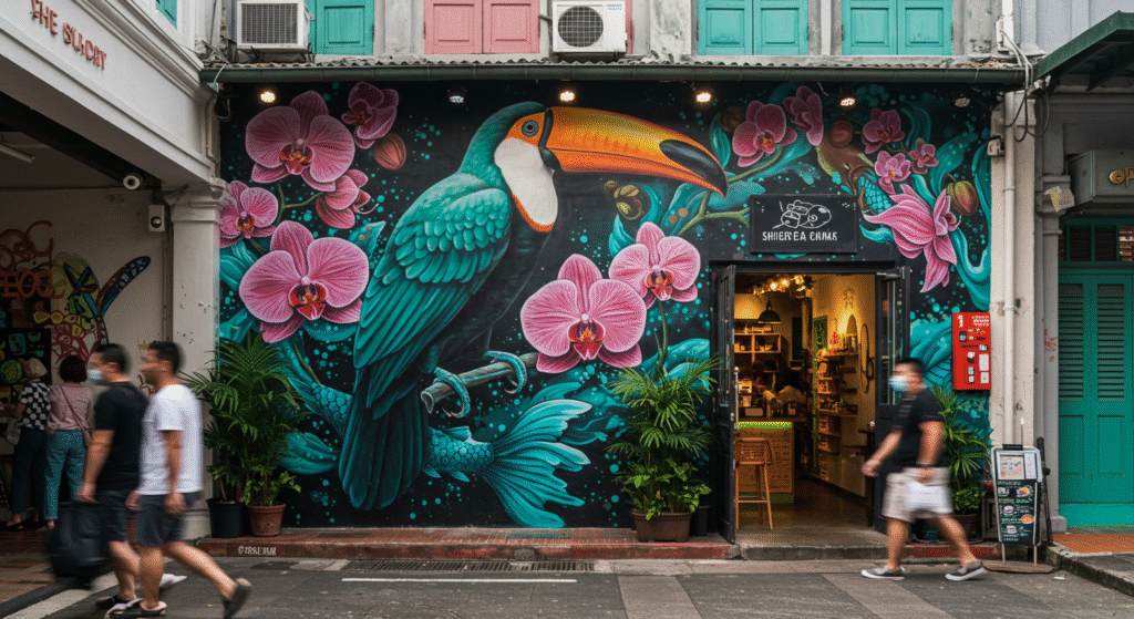 Radiant Singapore Art Scene & Murals