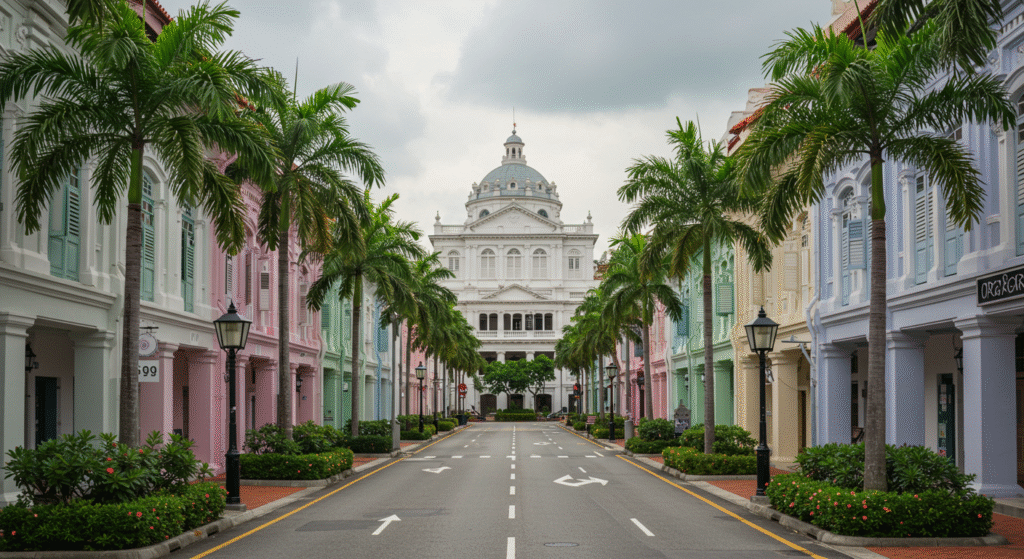 Radiant Singapore Colonial Foundations & Color‑Coded Quarters