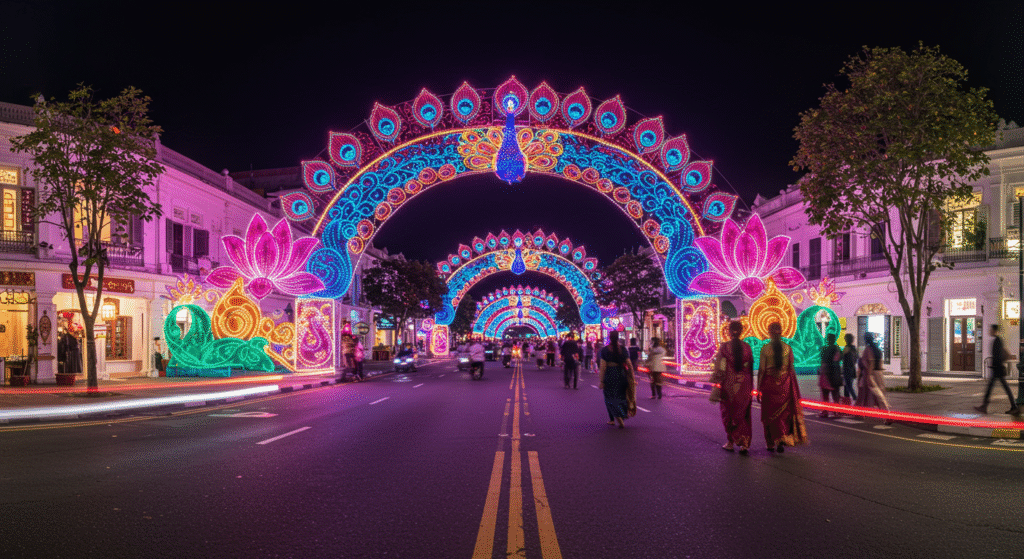 Radiant Singapore Indian Vibrancy in Little India