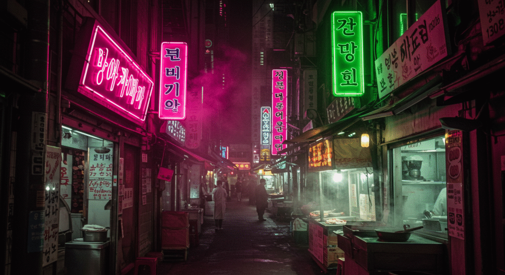South Korea’s Modern Palette Neon in K‑Culture Origins