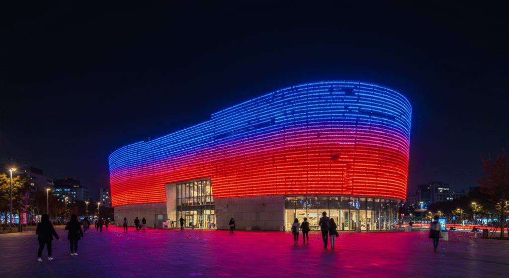 South Korea’s Modern Palette Use of Taeguk Colors in Architecture