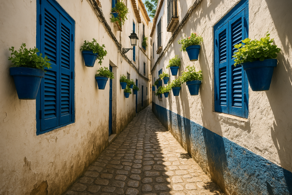 Spain’s Dynamic Colors City Street Colors