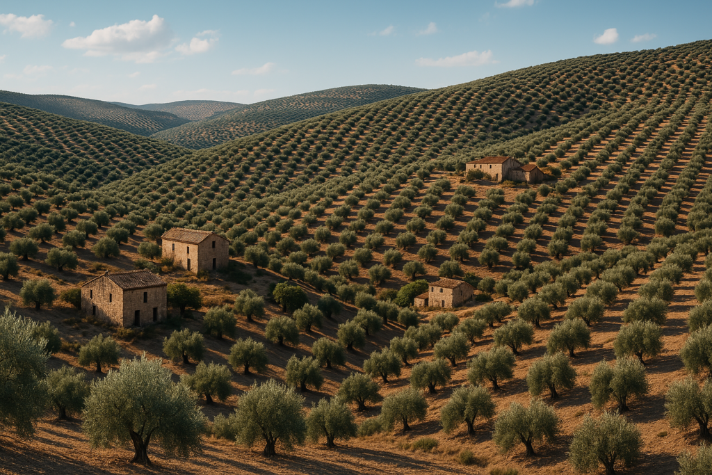 Spain’s Dynamic Colors Olive Greens of the Spanish Countryside
