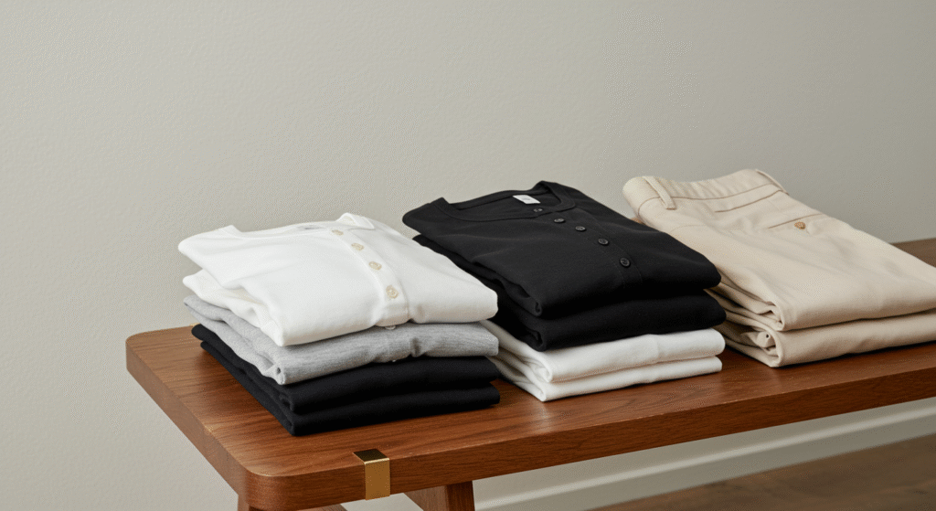 T Shirt Colors That Instantly Upgrade Your Wardrobe A Capsule of Refined Neutrals