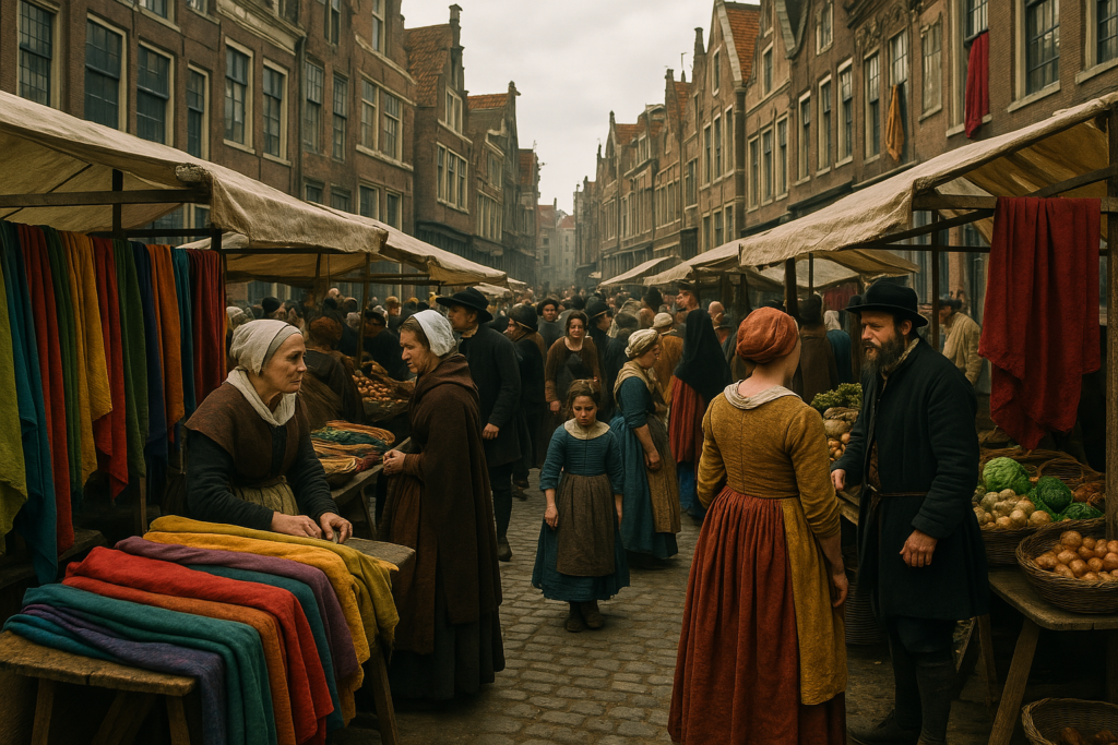 The Dutch Golden Age Breadth of Colors in Everyday Life