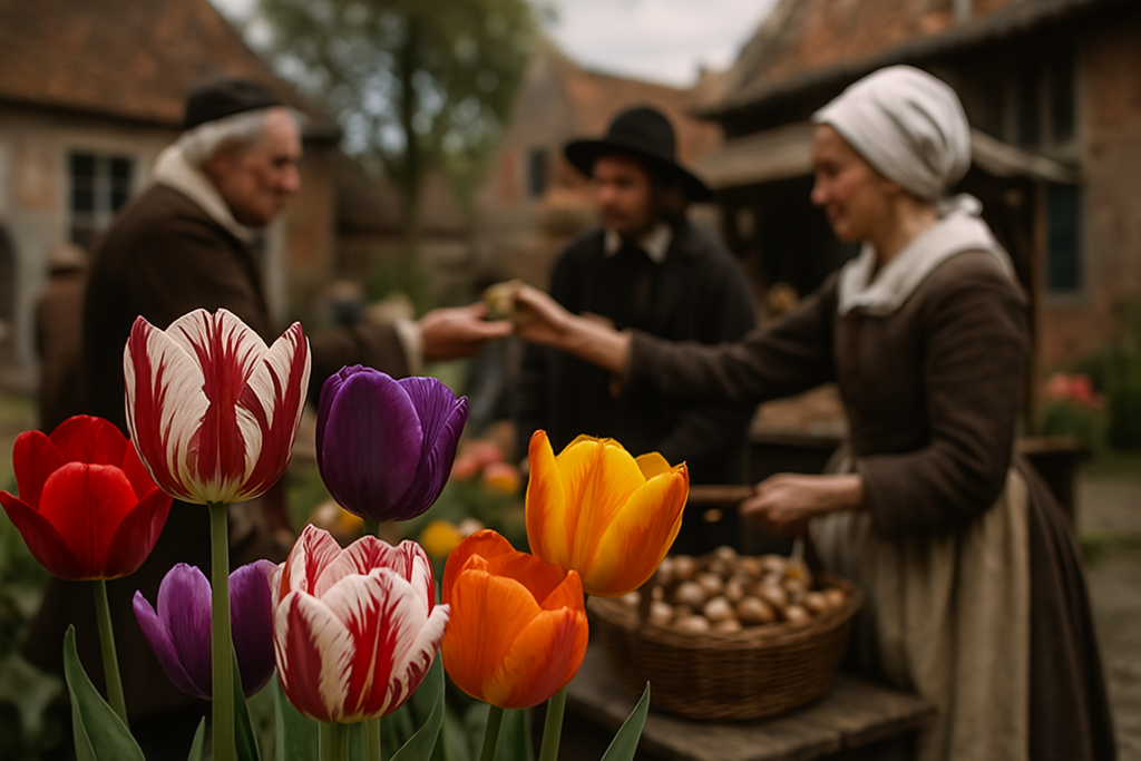 The Dutch Golden Age Tulip Frenzy