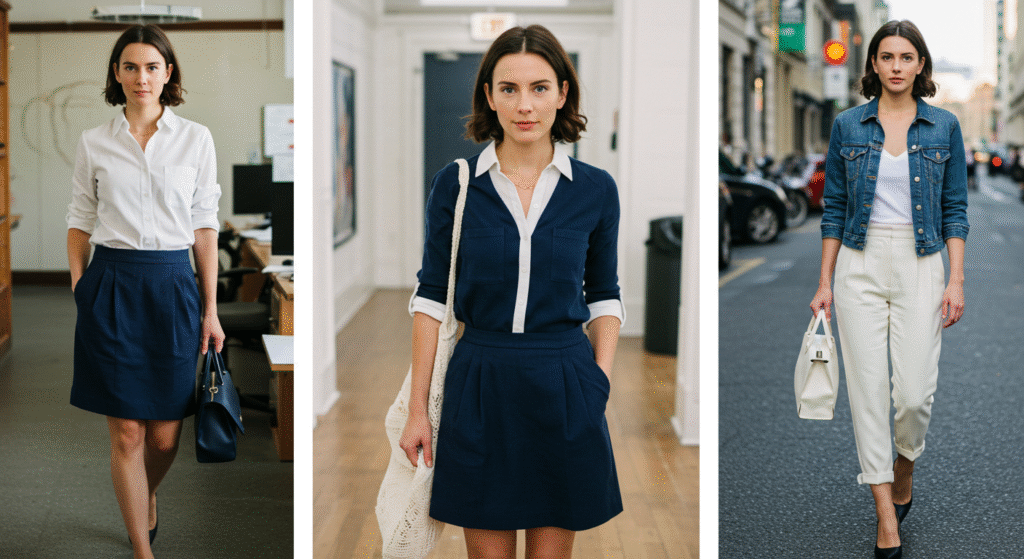 Effortless Elegance Navy and White for Every Occasion
