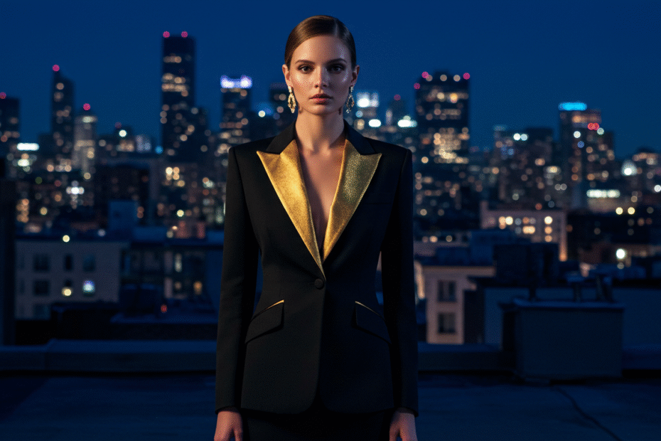 Gilded Midnight A Complete Black and Gold Fashion Guide for Women