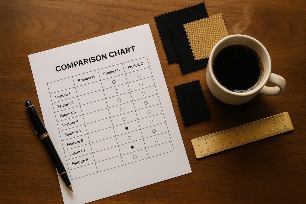 Gilded Midnight A Complete Black and Gold Fashion Guide for Women Summary Table