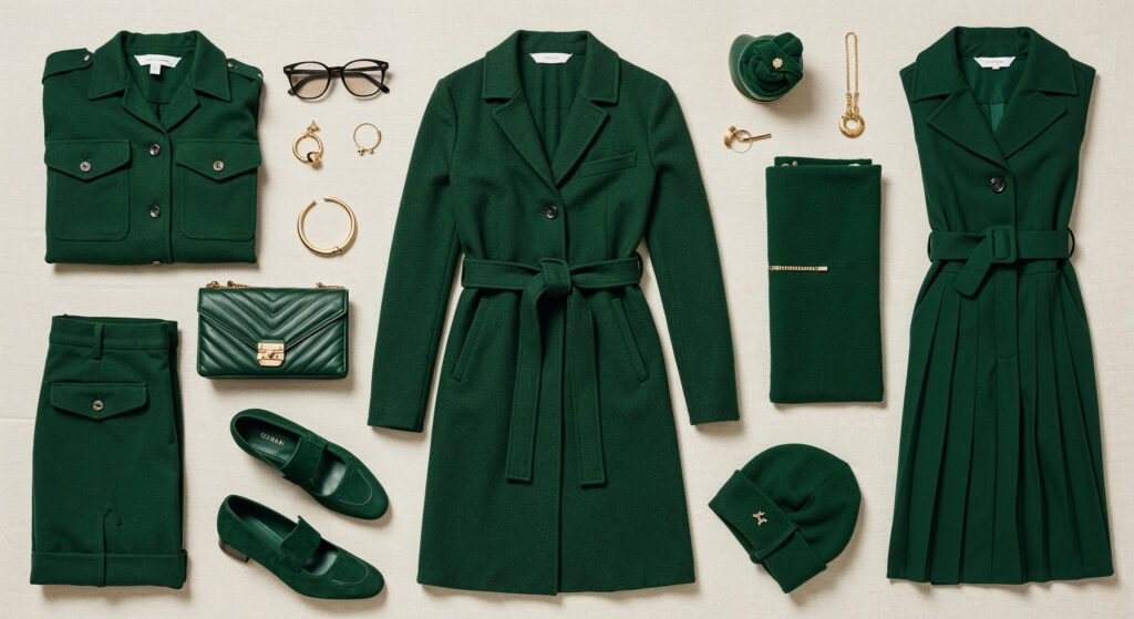 Mastering Green and Gold Style The Expanded Capsule Wardrobe
