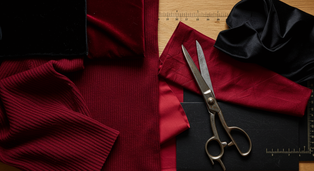 Power Pairing Mastering Red and Black in Women’s Fashion Fabrics and Textures That Elevate the Pairing