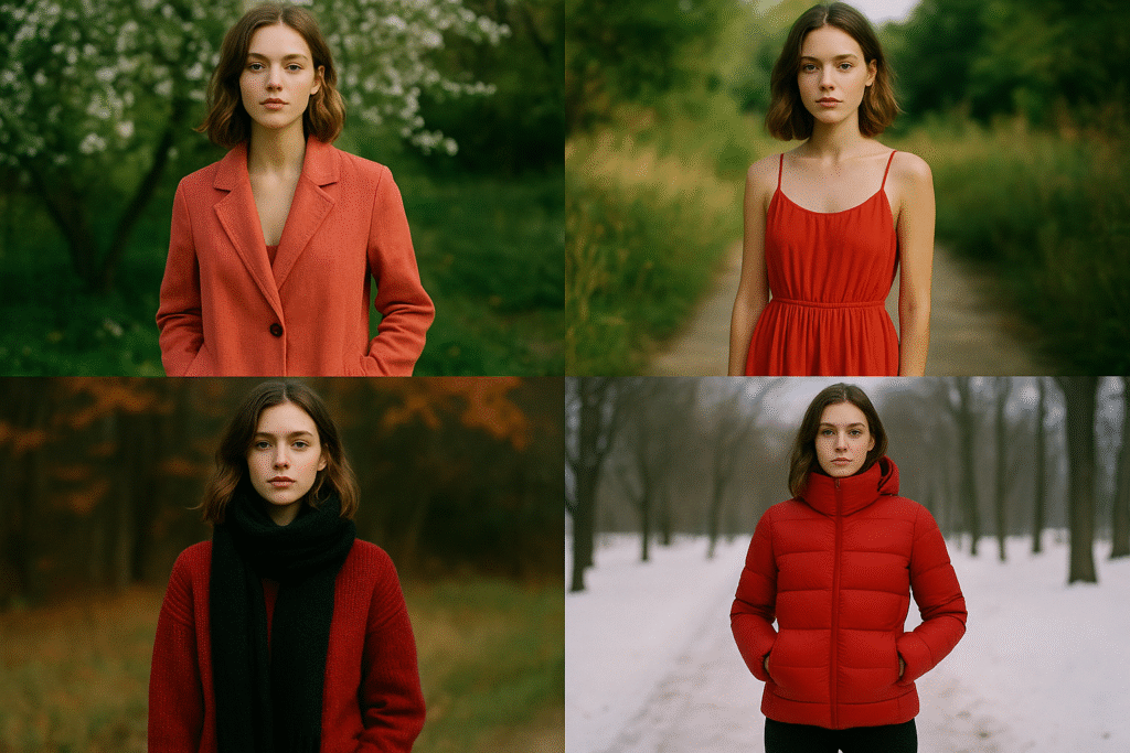 Power Pairing Mastering Red and Black in Women’s Fashion Seasonal Adaptations