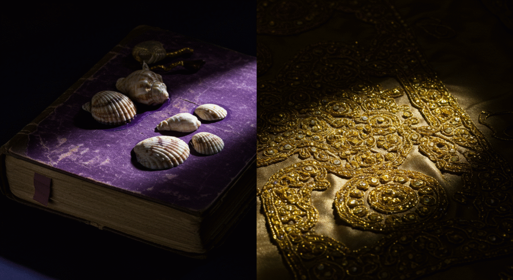Regal Radiance How to Wear Purple and Gold The Power Behind These Colors